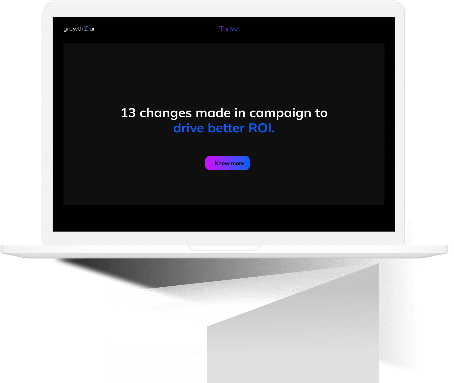  ~ That's Thrive desktop interface